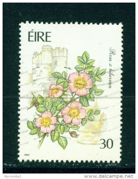 IRELAND  -  1990  Garden Flowers  30p  Used As Scan - Used Stamps