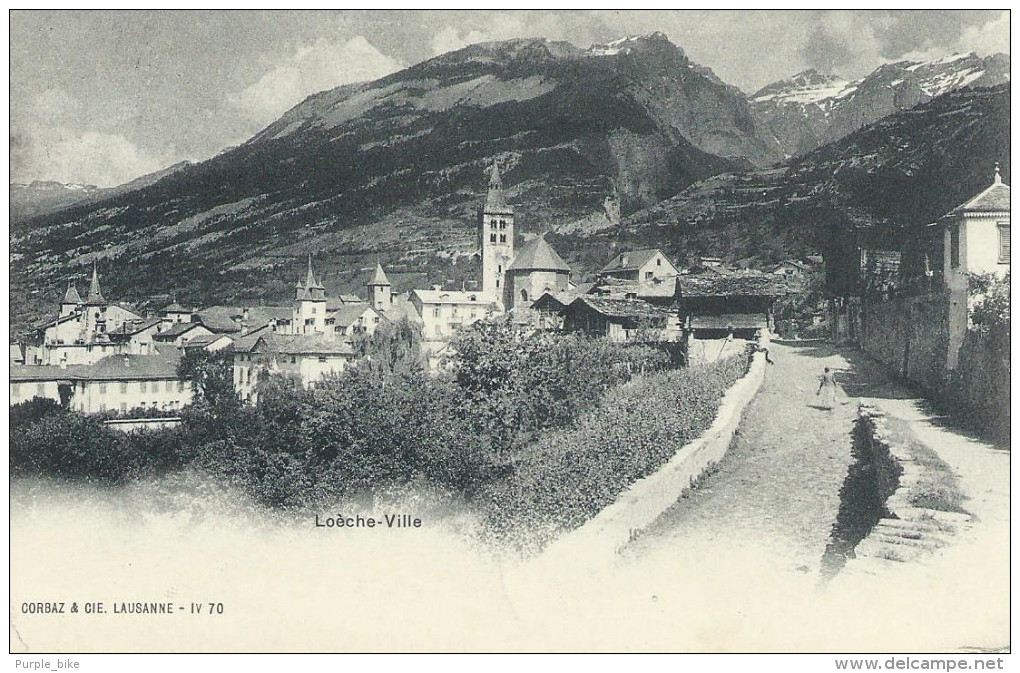 Suisse Valais Loèche Ville 1905 - Loèche