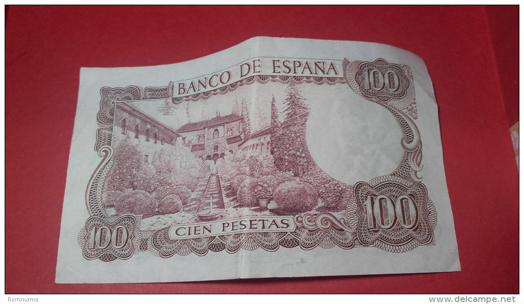 100 Pesetas 1970 / Cien Pesetas - 500 Pesetas