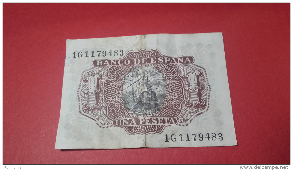 Una Peseta 1953/ 1 Peseta 1953 - 1-2 Pesetas