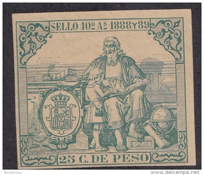 FISCAL ESPAGNE SPAIN REVENUE  SELLO 1888 - Fiscales