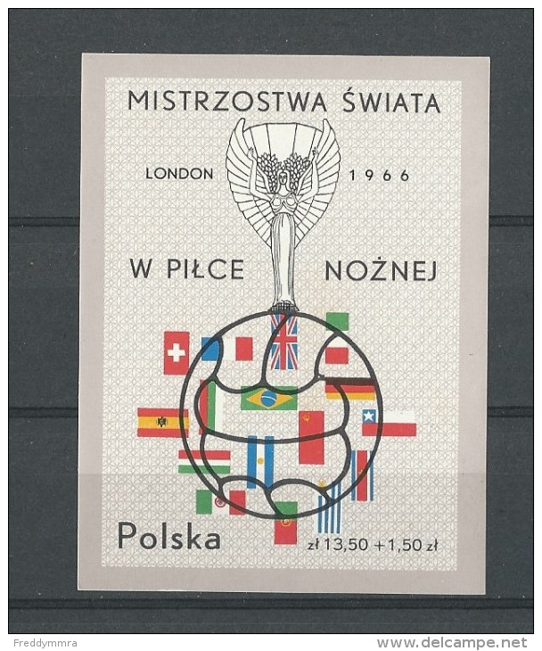 Pologne: BF 44 **  Londres 1966 - 1966 – Inghilterra