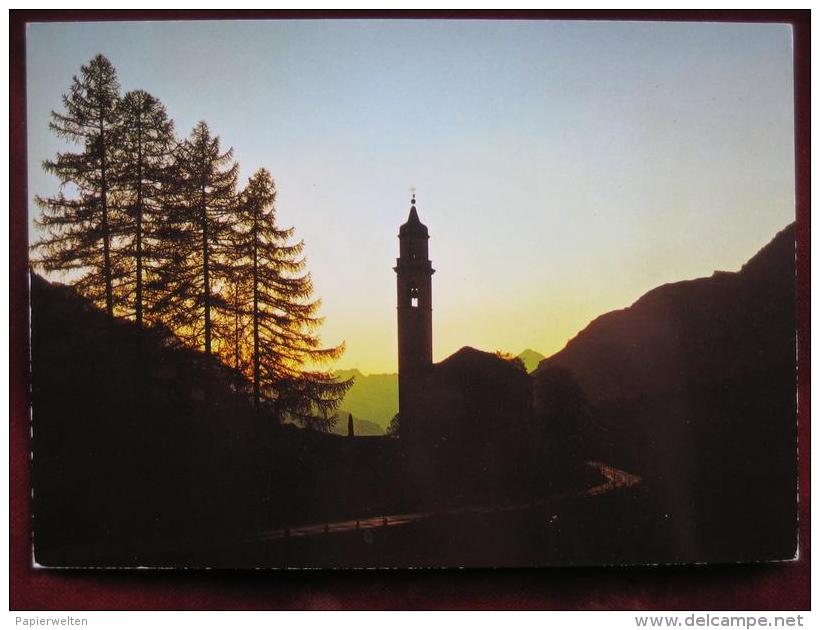 Bregaglia  (GR) - Sonnenuntergang Im Bergell - Bregaglia