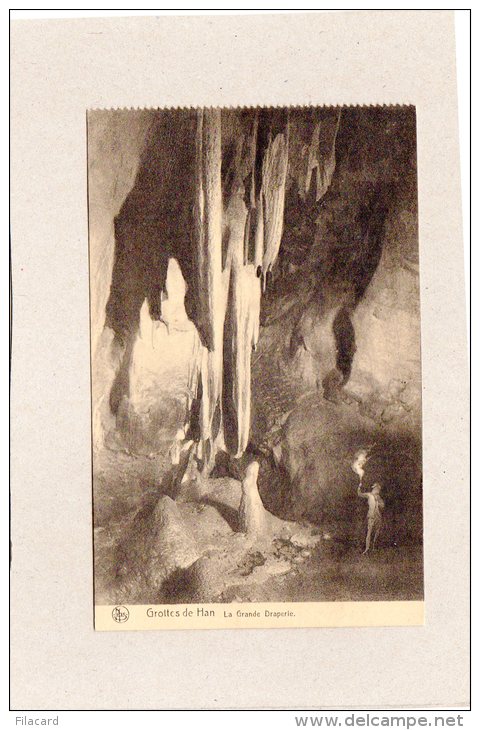 59067     Belgio,  Grottes De Han,  La  Grande  Draperie,    NV - Rochefort