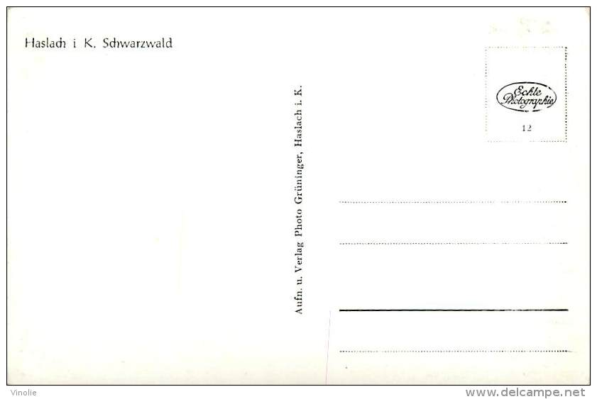 A-16 3717 : HASLACH I K SCHWARZWALD - Haslach