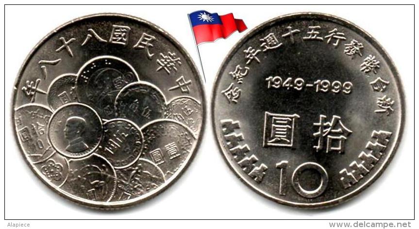 Taiwan - 10 Yuan 1999 (UNC) - Taiwan