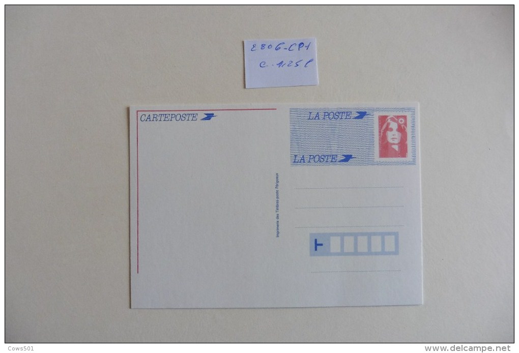 France :    Entier Postal  2806 Cp1 Neuf - Altri & Non Classificati