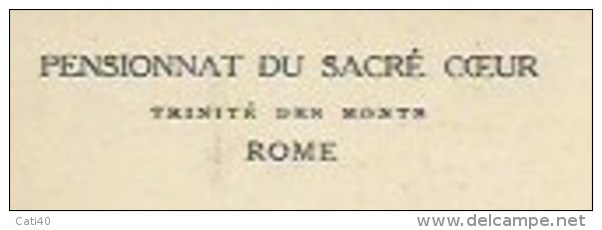 ROMA  TRINITA' DEI MONTI  INSTITUT DU SACRE-COEUR  PENSIONNAT DEL SACRO CUORE - I CORSO DI GINNASTICA - NON VIAGGIATA - Enseignement, Ecoles Et Universités