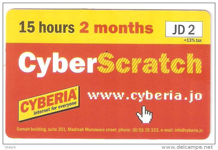 Jordan-CyberScratch 15hours,sample - Jordanie