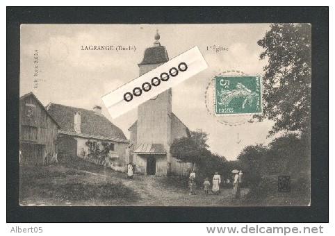 25 - Doubs - Lagrange - L'Eglise (avec Animation) - Other & Unclassified