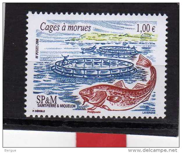 SAINT PIERRE ET MIQUELON  N° 913 ** LUXE - Unused Stamps