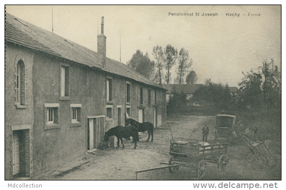 BELGIQUE HACHY / Pensionnat Saint-Joseph, Ferme / - Autres & Non Classés