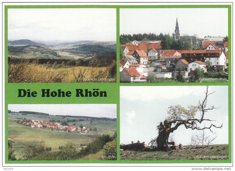 DIE HOHE RHON  -  GERMANY  Ungelaufen  - - Other & Unclassified