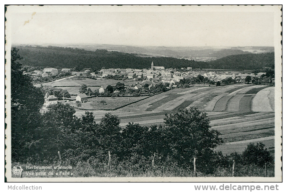 BELGIQUE HERBEUMONT / Heurbeumont Sur Semois, Vue Prise Du "Faité" / CARTE GLACEE - Autres & Non Classés