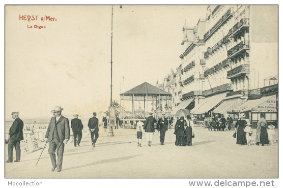 BELGIQUE HEYST / Heyst-sur-Mer, La Digue / - Heist