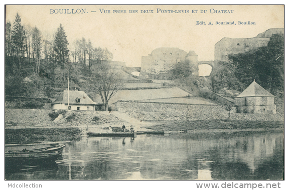 BELGIQUE BOUILLON / Vue Prise Des Deux Pont-Levis Et Du Château / - Bouillon