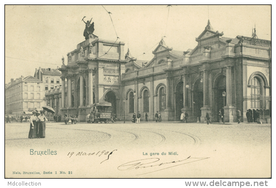 BELGIQUE BRUXELLES / La Gare Du Midi / - Corsi