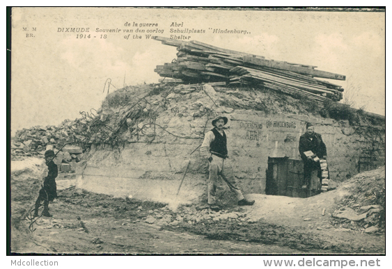 BELGIQUE DIXMUDE / Souvenir De La Guerre, Abri, 1914-1918 / - Diksmuide