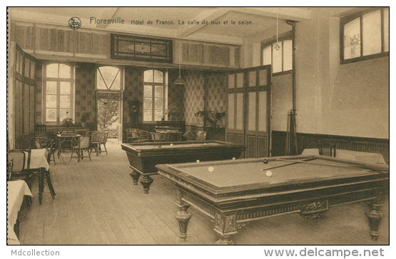 BELGIQUE FLORENVILLE / Hôtel De France, La Salle De Jeux Et Le Salon / - Florenville