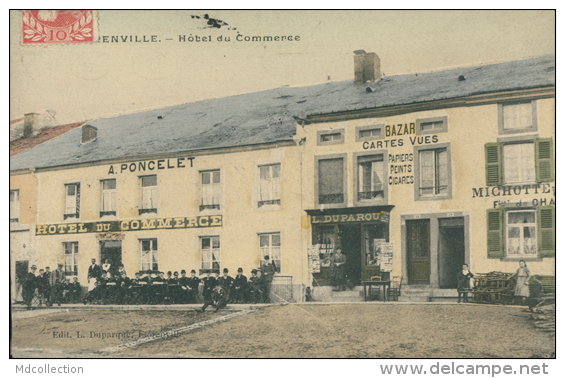 BELGIQUE FLORENVILLE / Hôtel Du Commerce / CARTE COULEUR - Florenville