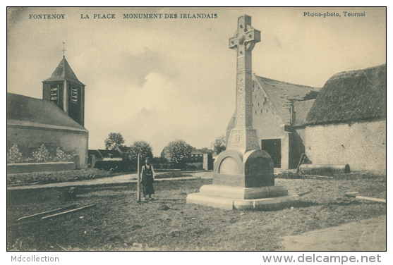 BELGIQUE FONTENOY / La PLace, Monument Des Irlandais / - Autres & Non Classés