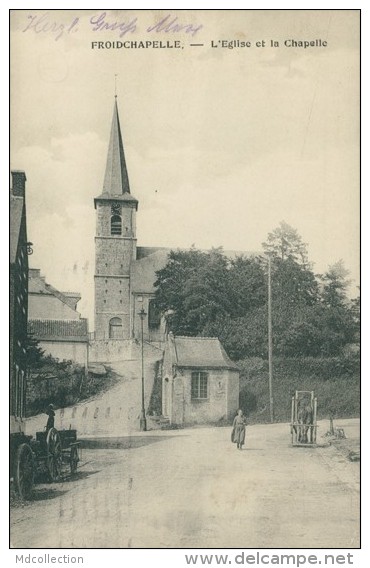 BELGIQUE FROIDCHAPETTE / L'Eglise Et La Chapelle / - Froidchapelle