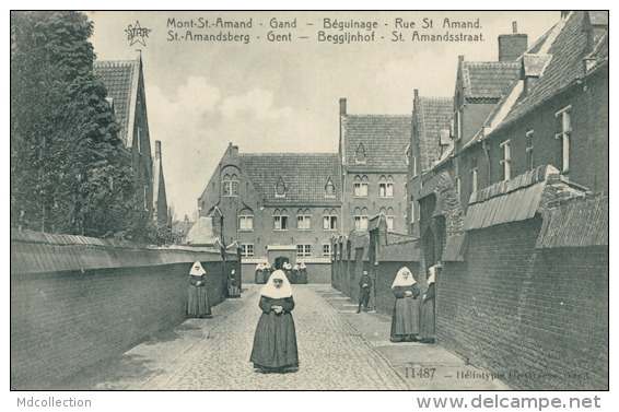 BELGIQUE GAND / Béguinage, Rue Saint-Amand / - Gent