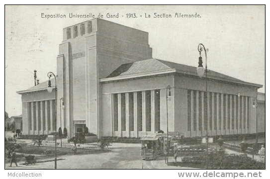 BELGIQUE GAND / Exposition Universelle De Gand, 1913, La Section Allemande / - Gent