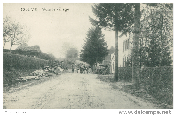 BELGIQUE GOUVY / Vers Le Village / - Gouvy