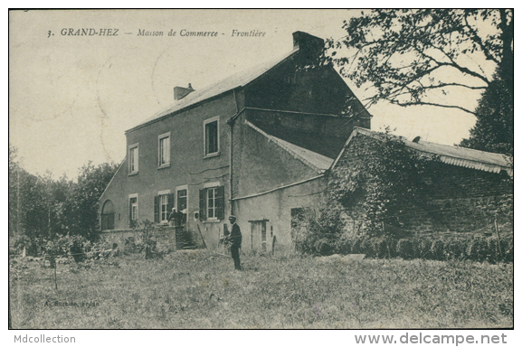 BELGIQUE GRAND HEZ / Maison De Commerce, Frontière / - Andere & Zonder Classificatie