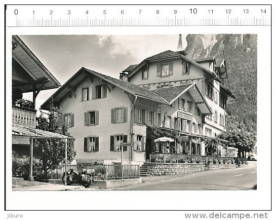 Hotel Alpenrose Innertkirchen / Moto Ancienne /  CP 1/402 - Innertkirchen