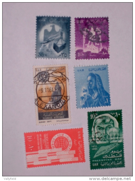 ÉGYPTE / EGYPT  1961   LOT# 14 - Used Stamps