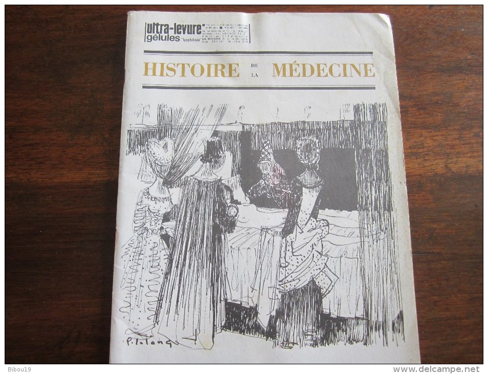 HISTOIRE DE LA MEDECINE ORGANE OFFICIEL DE LA SOCIETE FRANCAISE D HISTOIRE DE LA MEDECINE  NOVEMBRE 1966 - Medicina & Salud