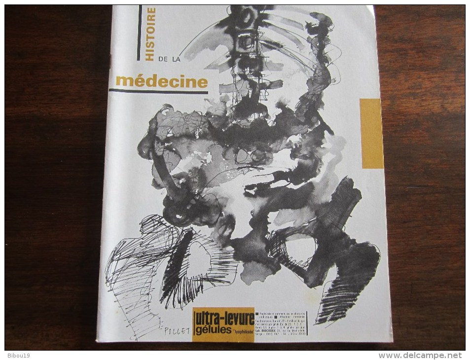 HISTOIRE DE LA MEDECINE ORGANE OFFICIEL DE SOCIETE FRANCAISE D HISTOIRE DE LA MEDECINE  DECEMBRE   1965 - Medicina & Salud