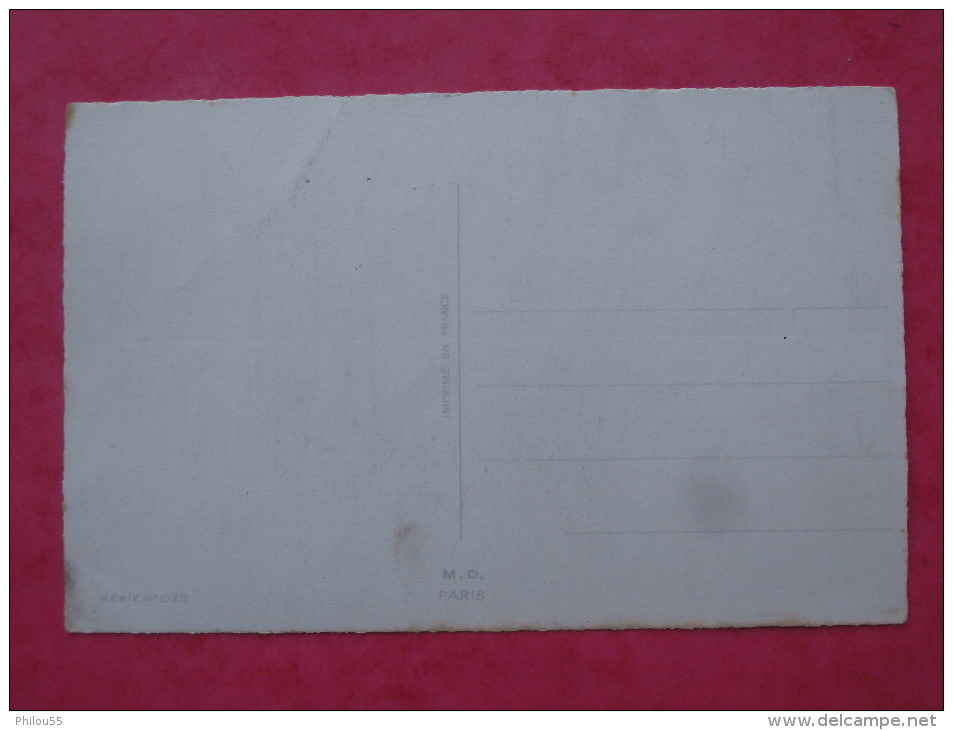 Cpa Fantaisie Illustrateur HOLZER  MD PARIS Serie N° 025 - Holzer, Adi