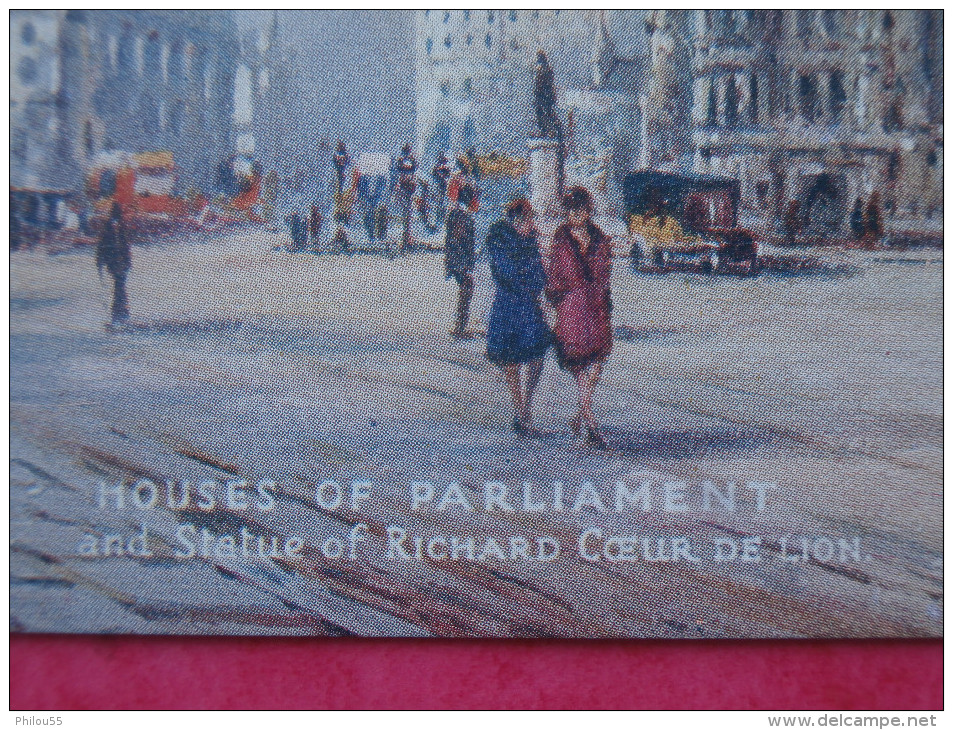 Cpa London THE HOUSES OF PARLIAMENT N° 7898  Raphael TUCK   Signee - Tuck, Raphael