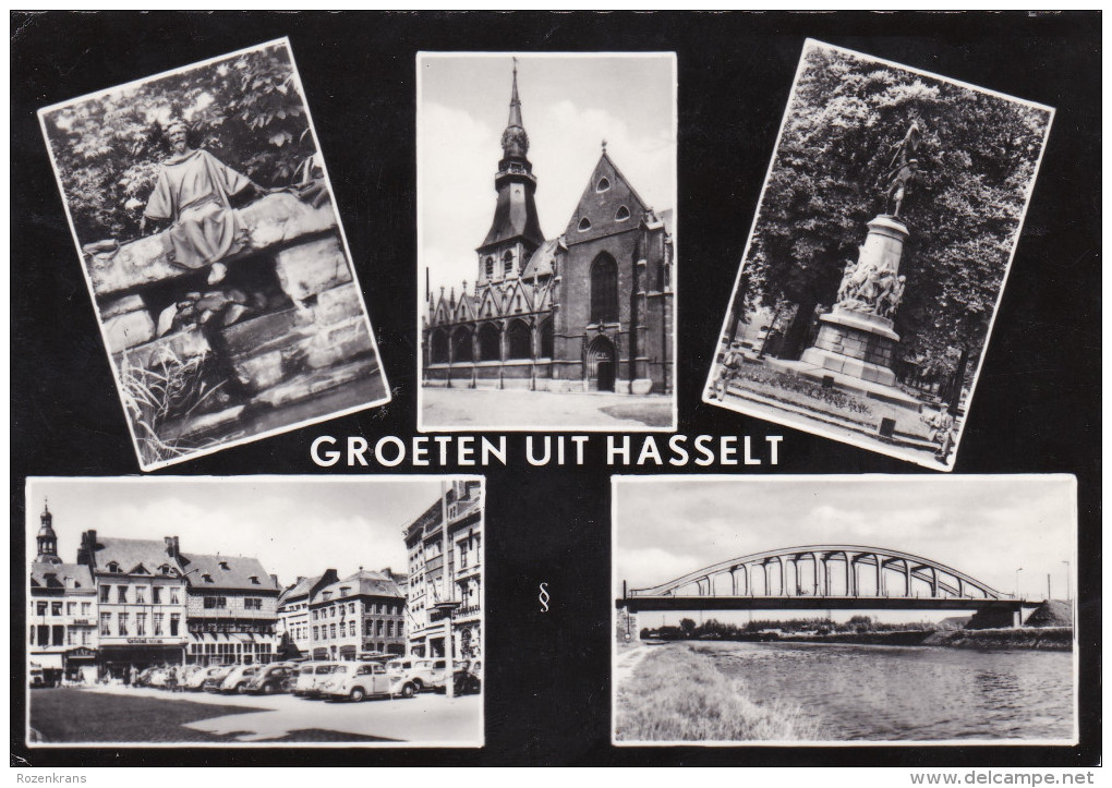 Grote Kaart Groeten Uit Hasselt - Hasselt