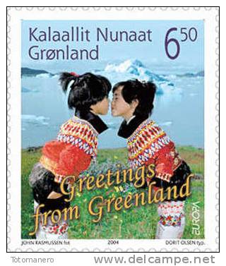 GREENLAND/Dänemark Grönland EUROPA 2004, 1v** - Nuevos
