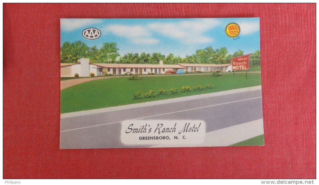 North Carolina> Greensboro ( Smith's Ranch Motel ==ref  59 - Greensboro