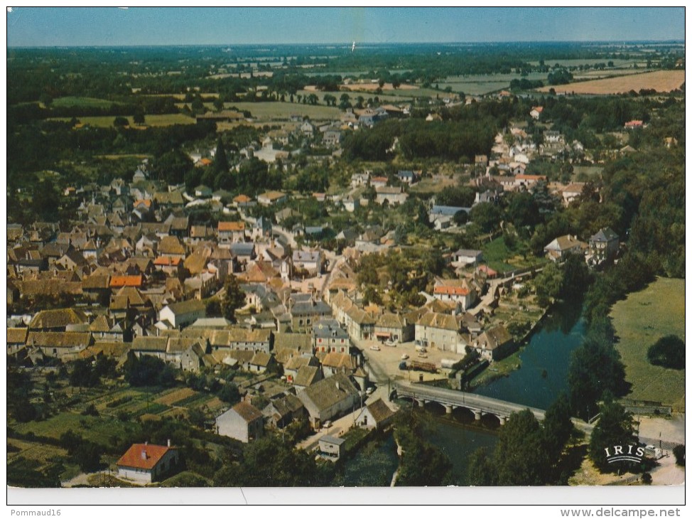 CPM La Trimouille Vue Générale Aérienne - La Trimouille