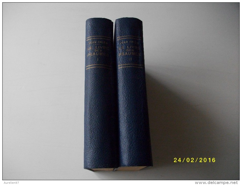 Livre Des Psaumes LIVRE 1 Et 2  Année 1936 - Wholesale, Bulk Lots