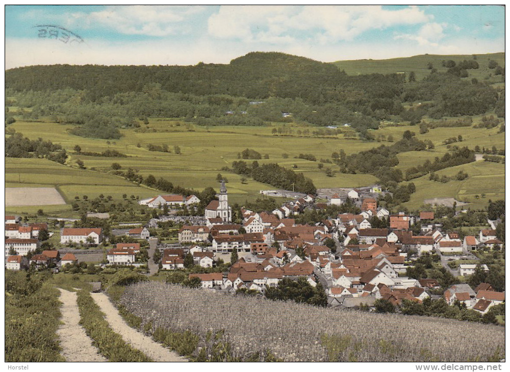 D-36115 Hilders - (Rhön)  - Ortsansicht Mit Wochenendgebiet - Hilders