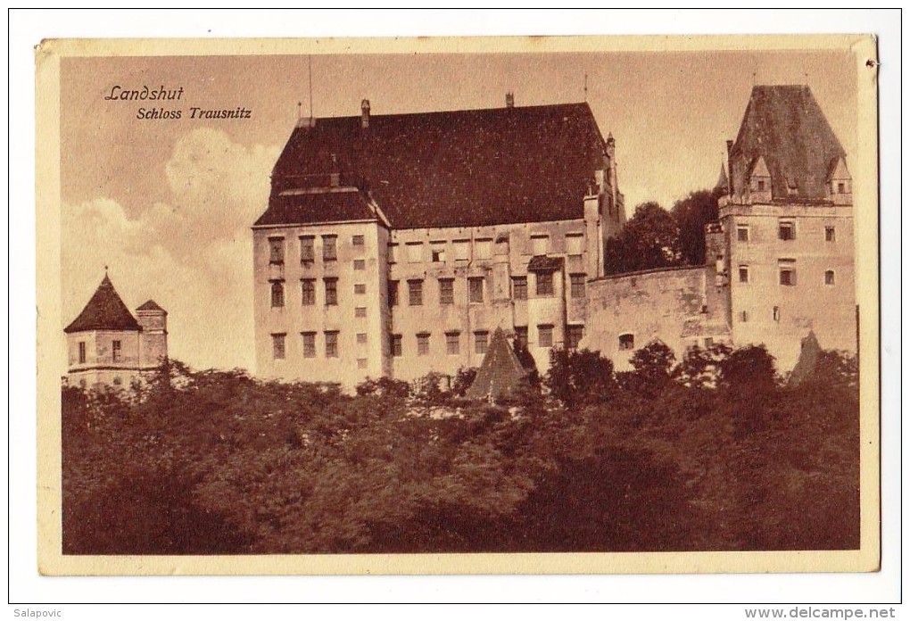 Landshut I. B. - Schloss Trausnitz   1910    STR1/413 - Landshut