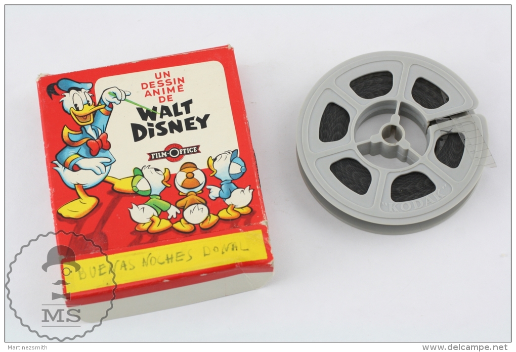 Vintage Super 8 Mini Film/ Movie 35 Mm - Walt Disney Mickey Mouse - Good Night Donald - Otros