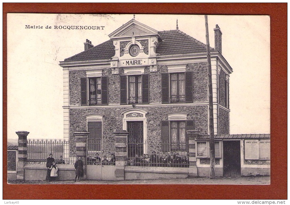 1 Cpa Mairie De Rocquencourt - Rocquencourt