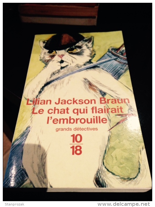 Lilian Jackson Braun Le Chat Qui Flairait L'embrouille - 10/18 - Grands Détectives