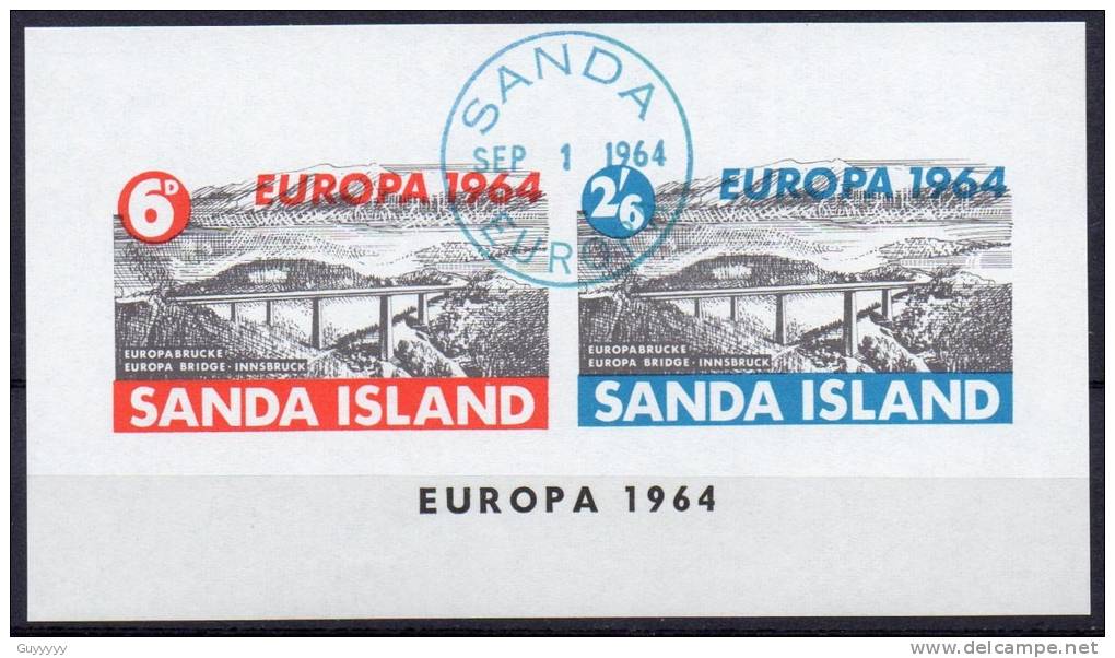 Sanda Island - Europa 1964 - Bloc Feuillet - Local Issues