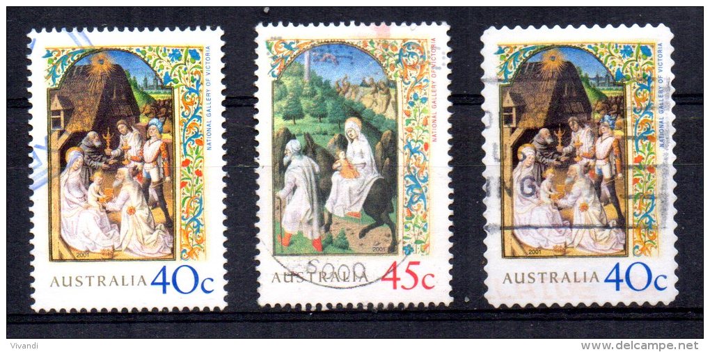 Australia - 2001 - Christmas (2nd Issue) - Used - Oblitérés