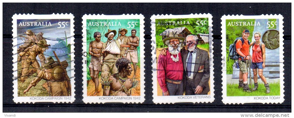 Australia - 2010 - Kokoda (Self Adhesive) - Used - Oblitérés