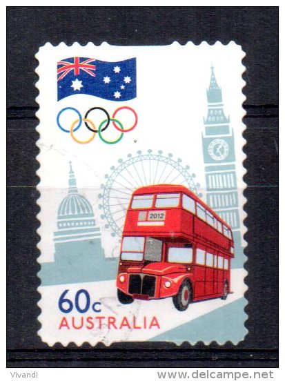 Australia - 2012 - Olympic Games 1st Issue (Self Adhesive) - Used - Oblitérés